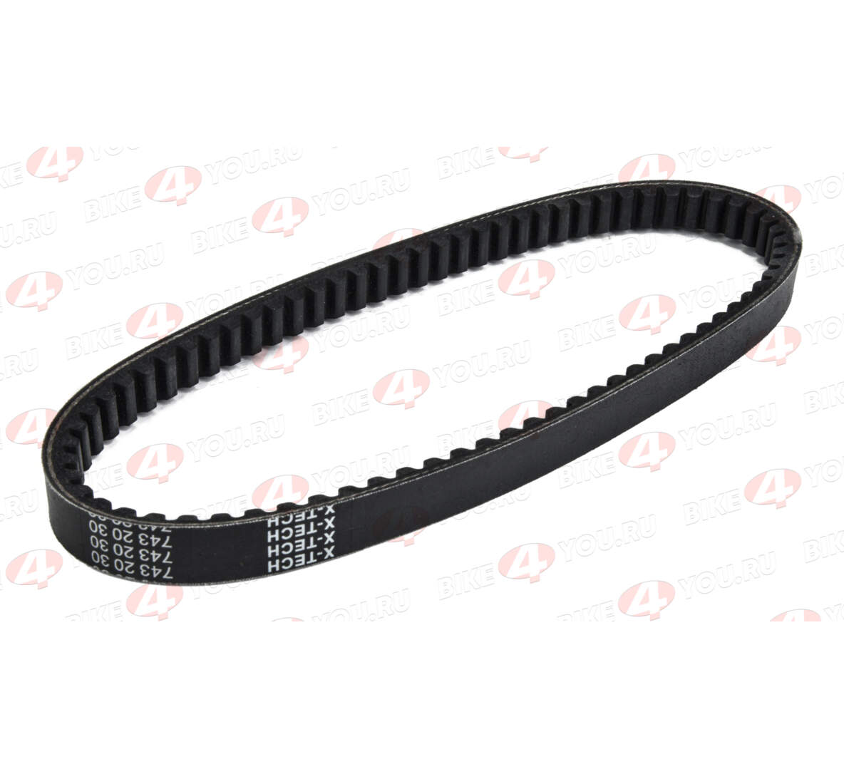 Ремень вариатора 163QMK с балансиром 743x20 (75 зуб., шаг 9,8) X-tech