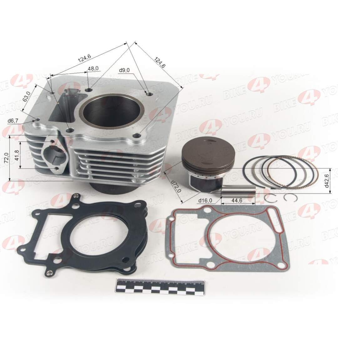 Цилиндро поршневая группа ( ЦПГ ) 172FMM-3A (CB250-F) d=72