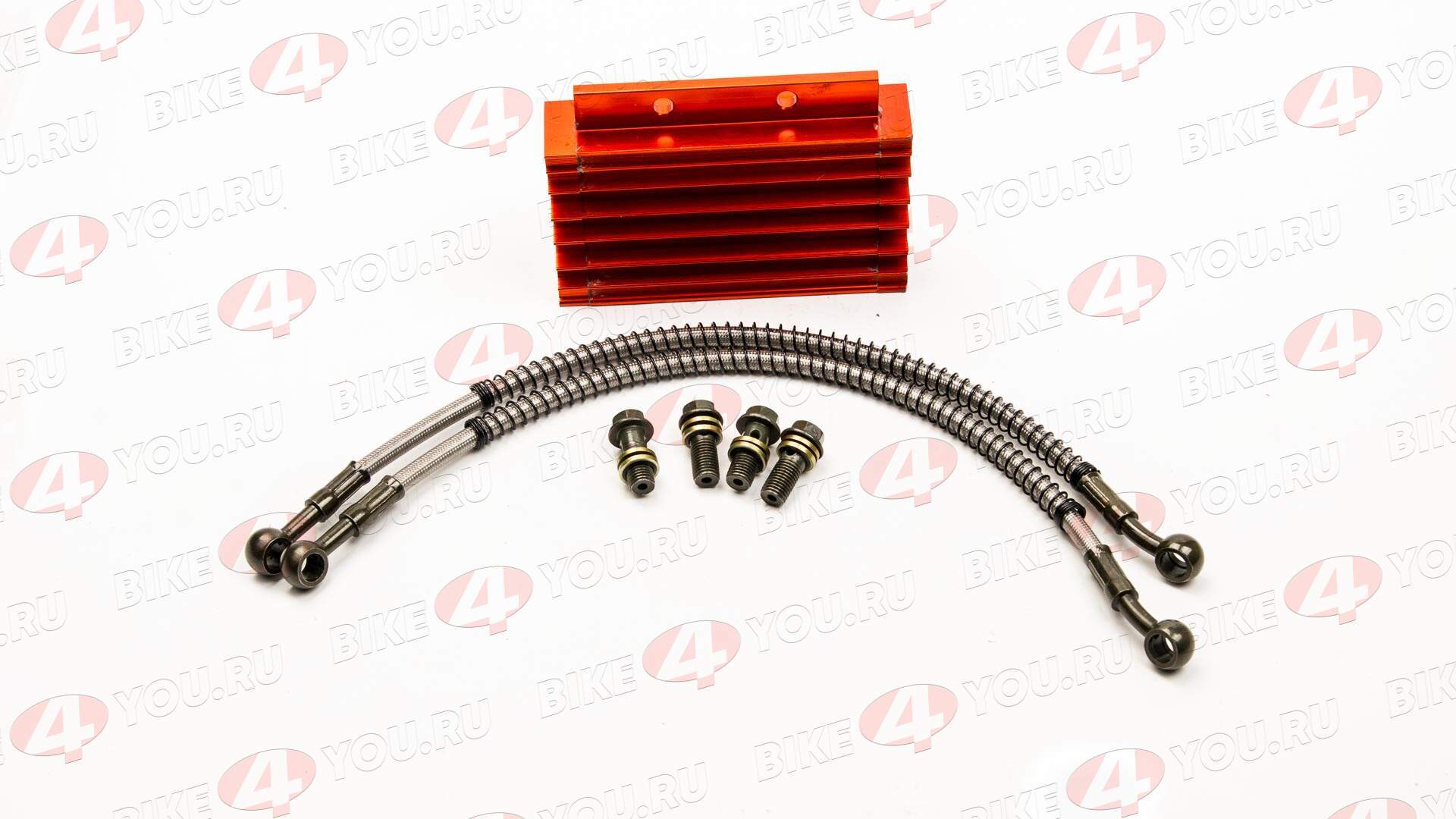 Радиатор охлаждения масла №4 оранжевый