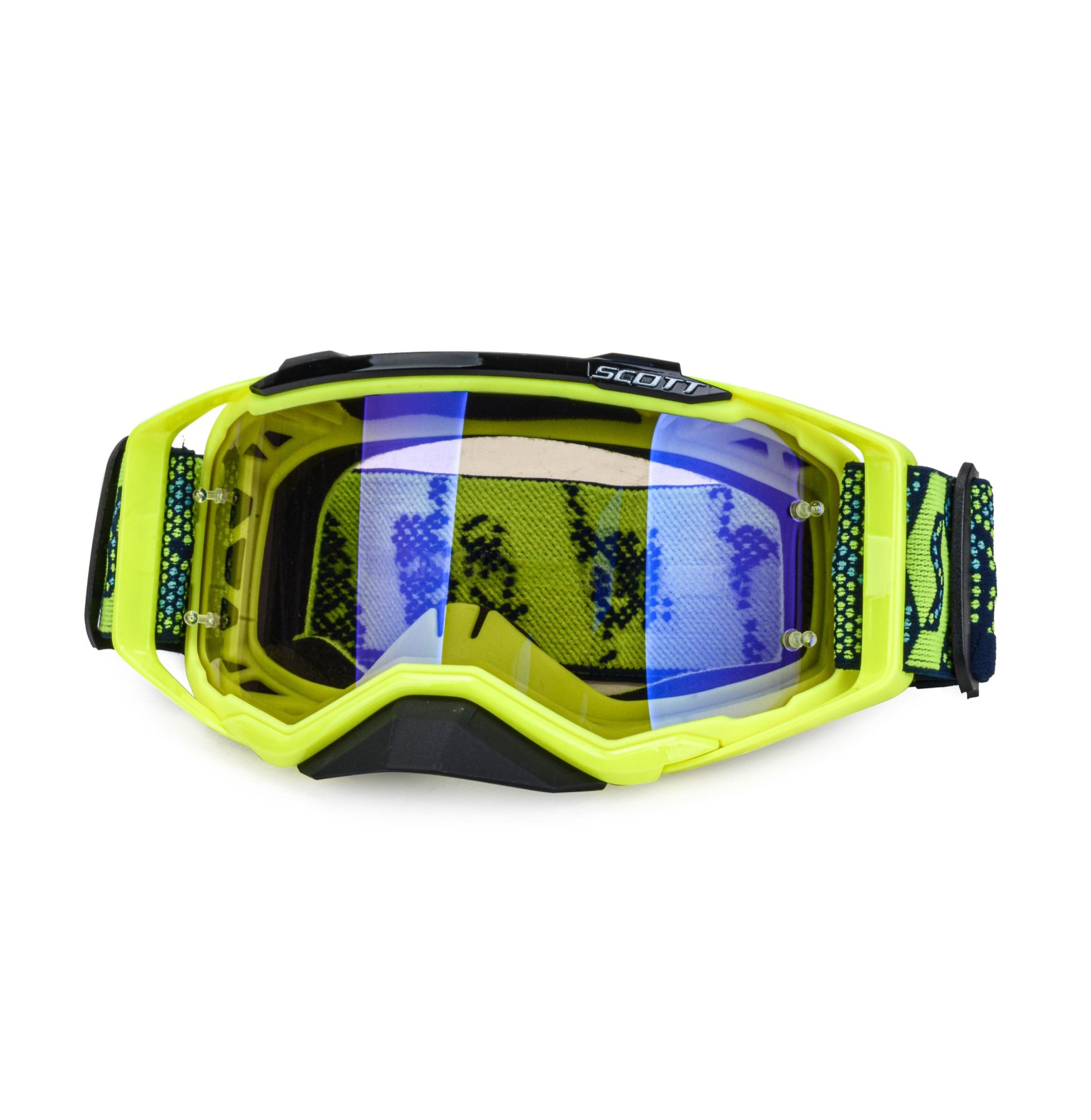 Очки мотокросс SCOTT №5 yellow/black